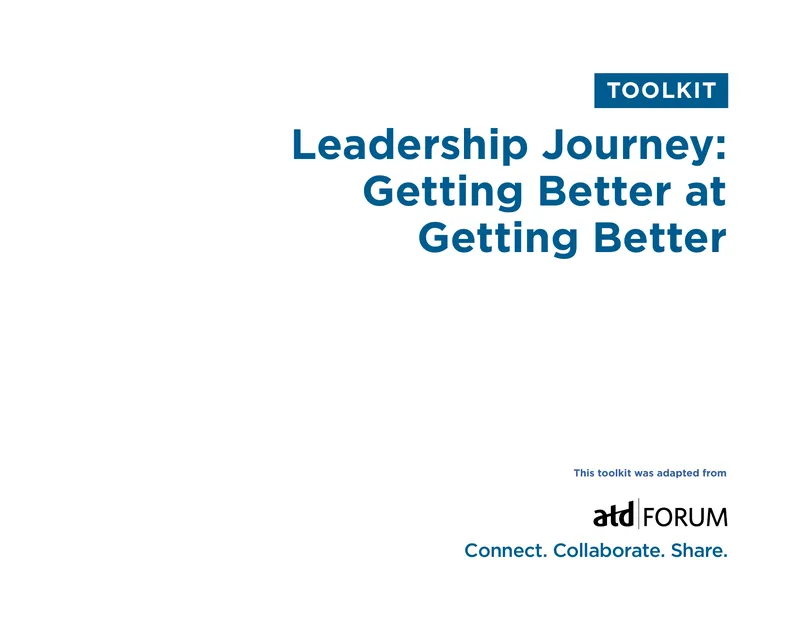 Toolkit for Enhancing Leadership Capabilities