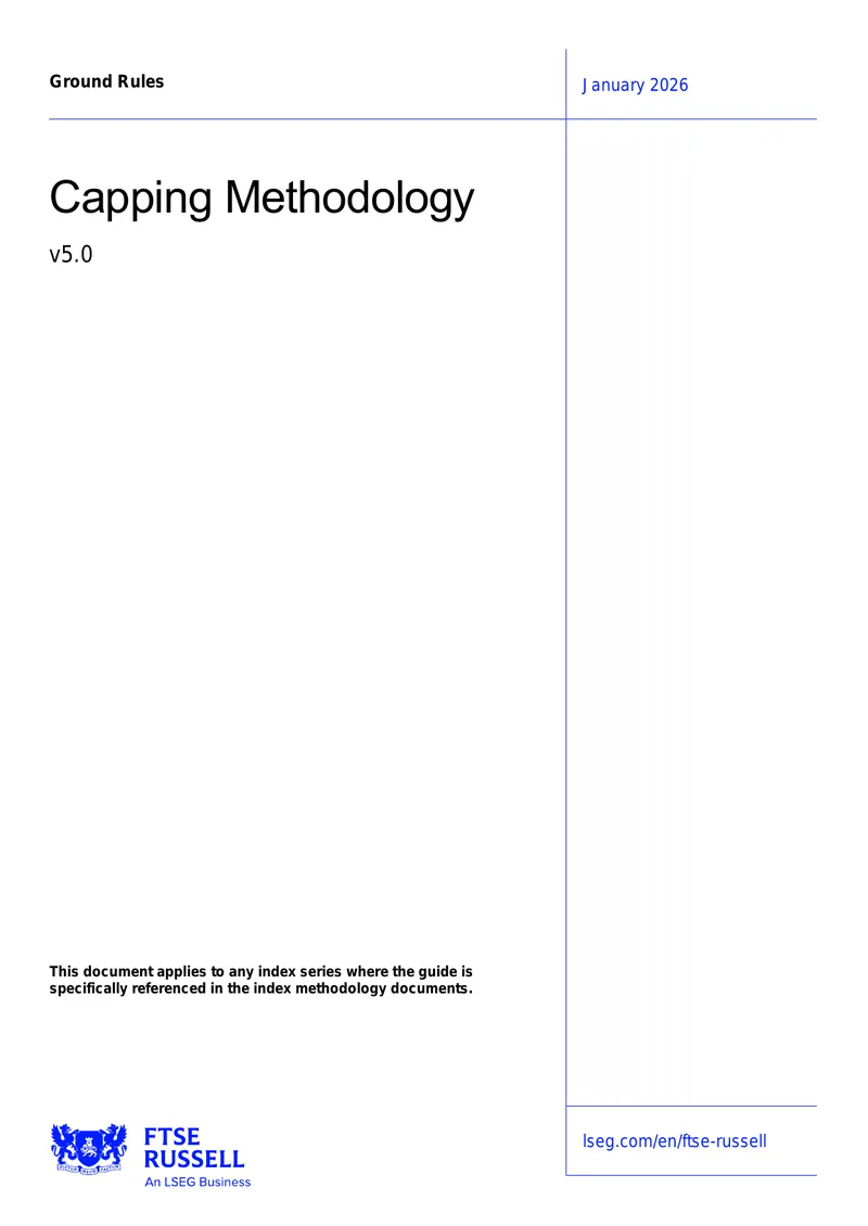 FTSE Russell Capping Methodology Guide