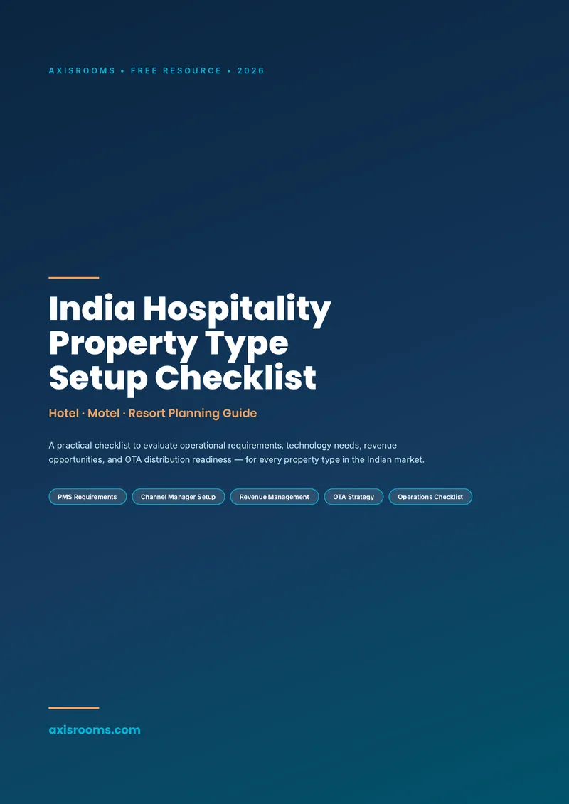 India Hospitality Property Setup Checklist 2026
