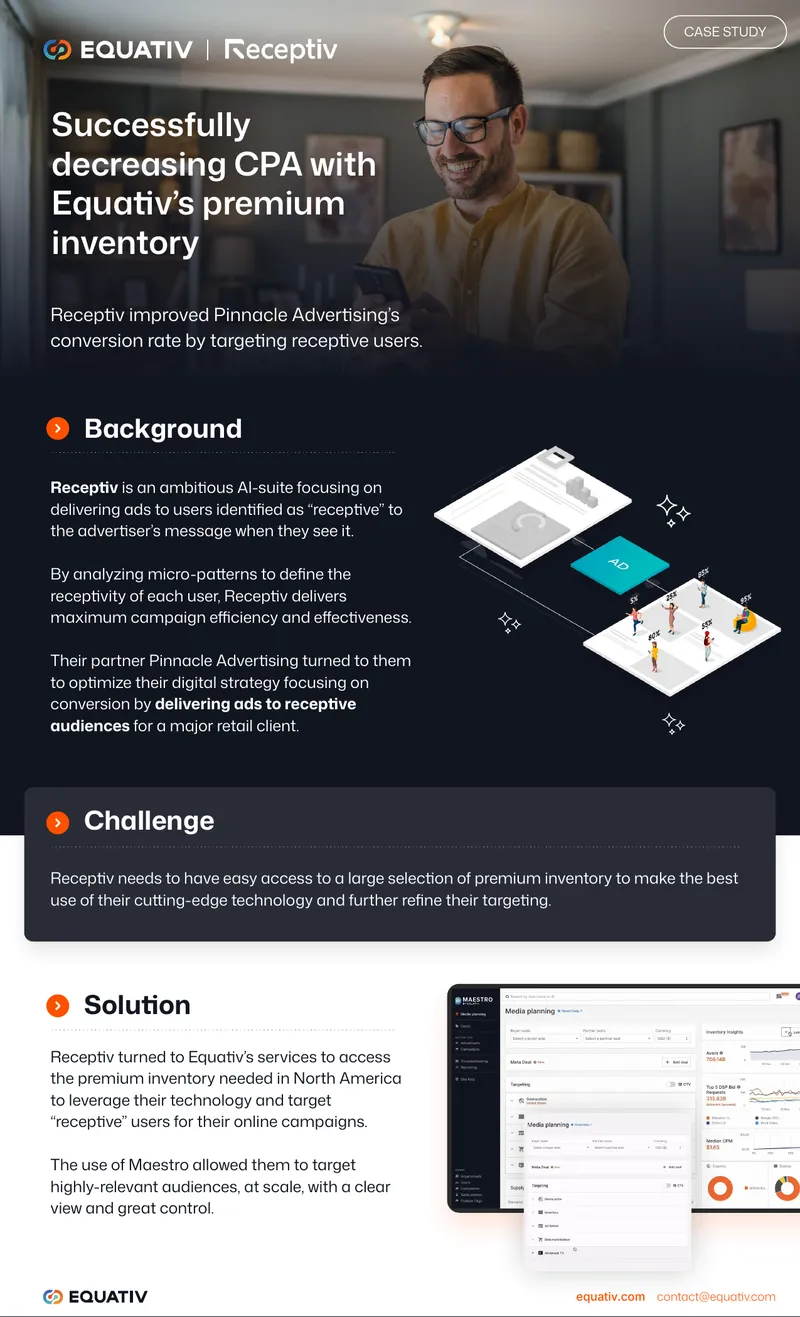 Receptiv Case Study on Advertising Efficiency