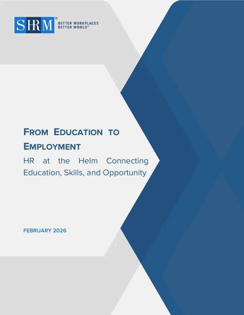 Connecting Education and Employment: HR's Role