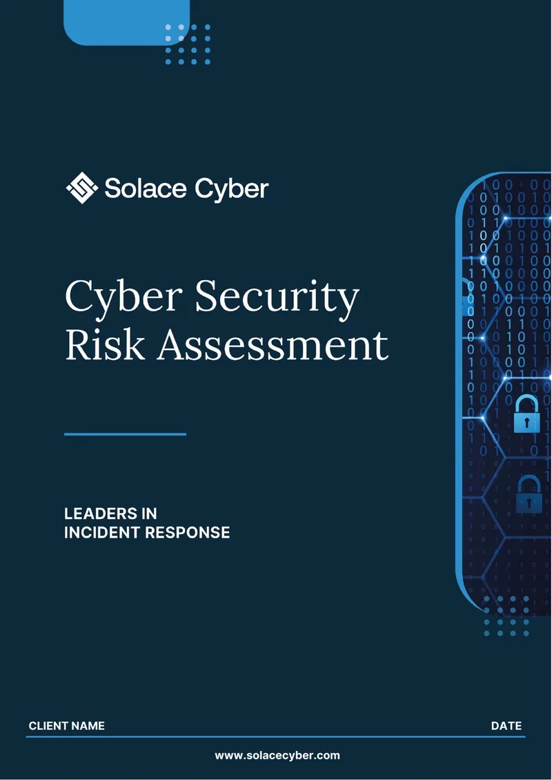Cyber Security Assessment Report Overview