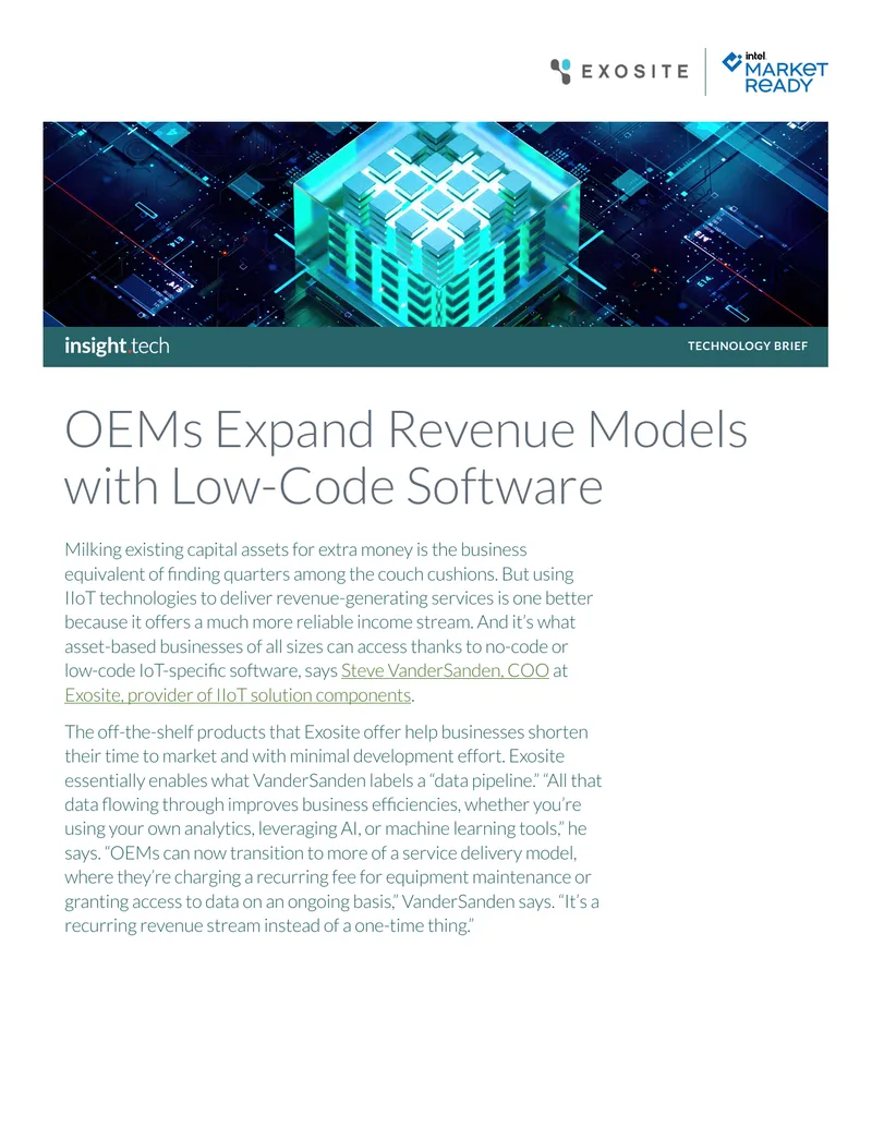 OEMs Revenue Models with Low-Code Software