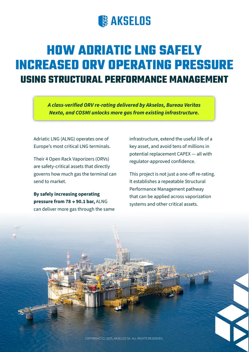 Structural Performance Management for LNG Terminals
