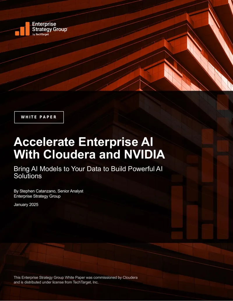 Accelerate Enterprise AI with Cloudera and NVIDIA