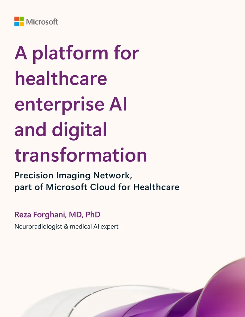 AI and Digital Transformation Platform for Healthcare