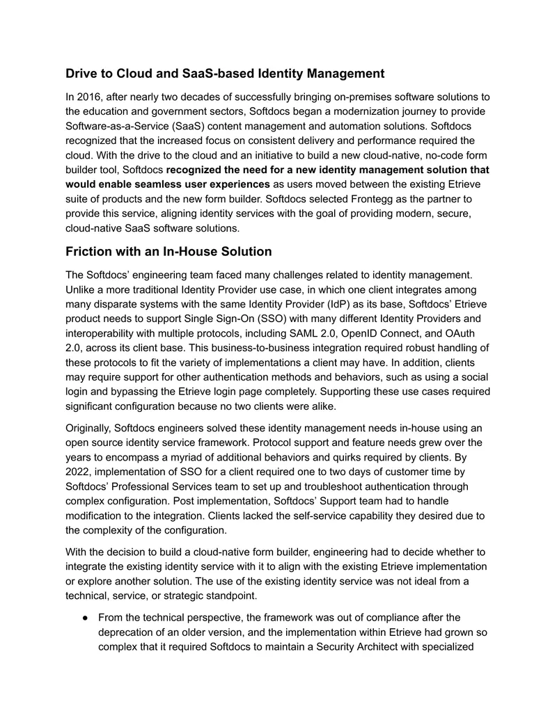 Cloud-Based Identity Management Implementation