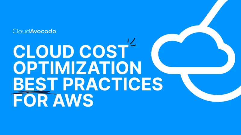 Cloud Cost Optimization Best Practices for AWS