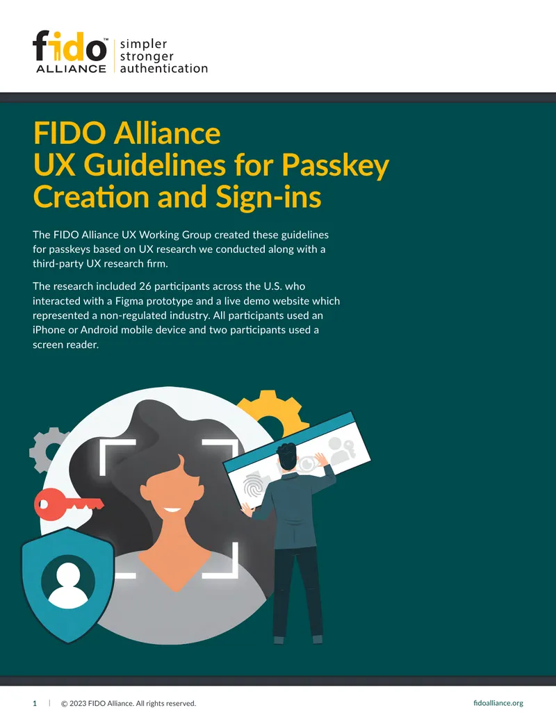 UX Guidelines for Passkey Creation and Sign-ins
