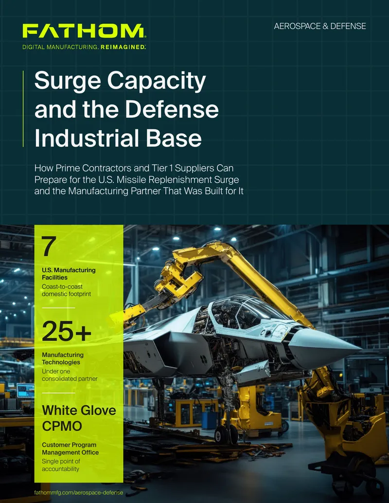 Surge Capacity and the Defense Industrial Base