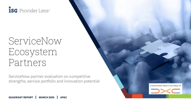 ServiceNow Ecosystem Partners Quadrant Report March 2026