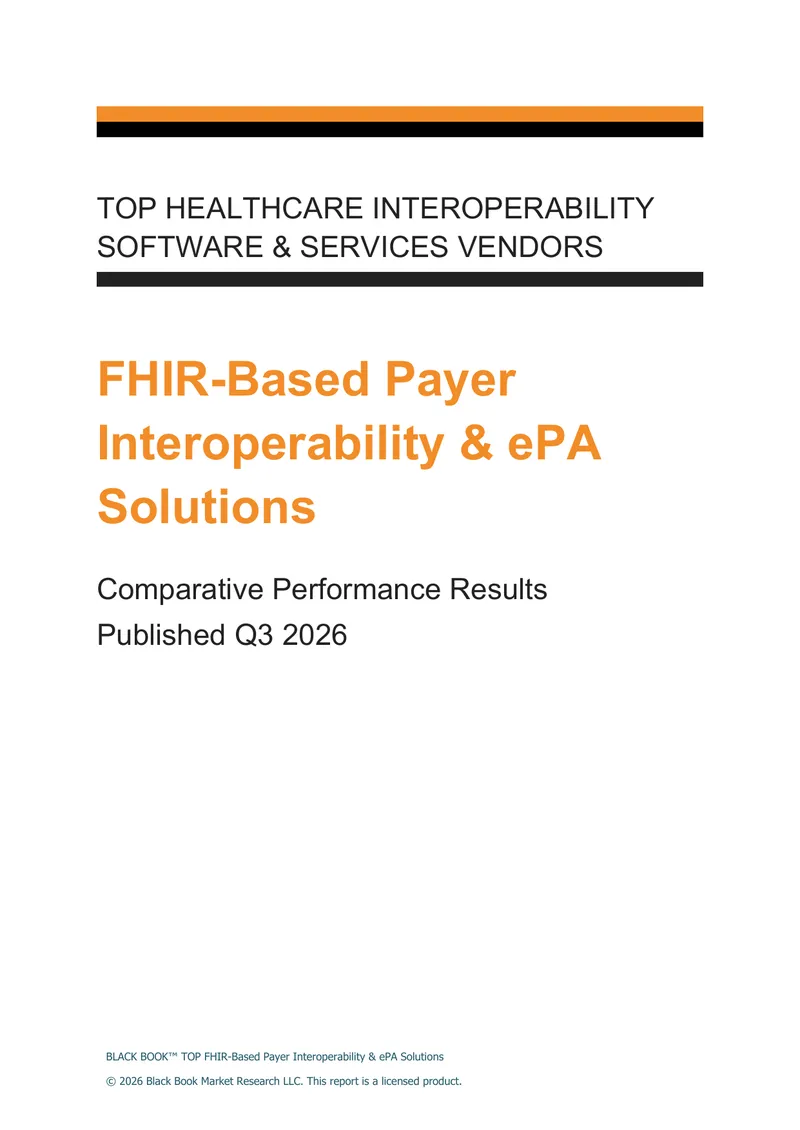 Black Book FHIR-Based Payer Interoperability Report