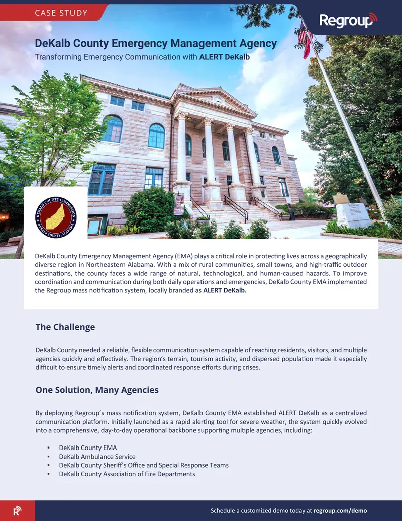 DeKalb County Emergency Communication Case Study
