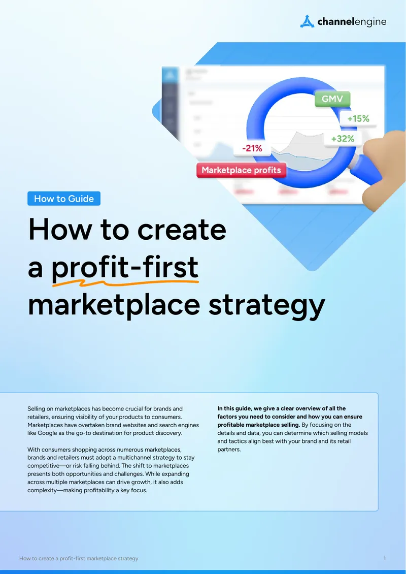 Profit-First Marketplace Strategy Guide