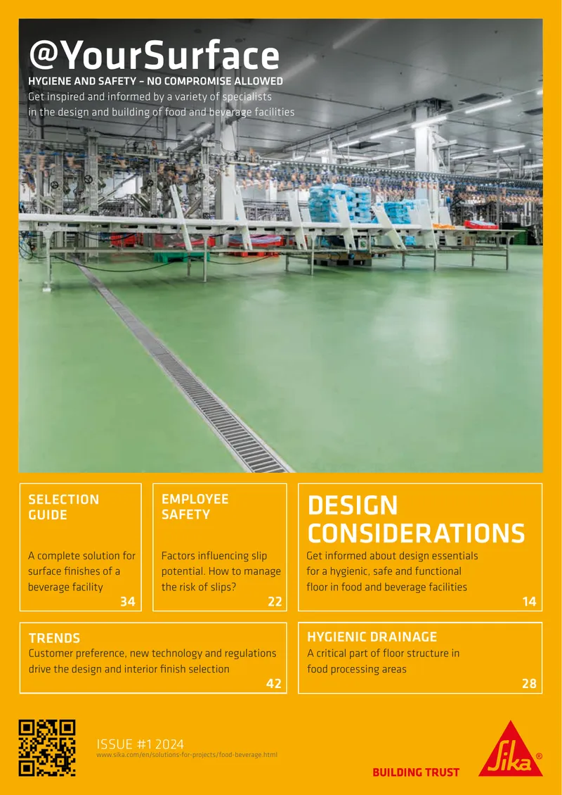 Safe and Hygienic Surfaces in Food Production