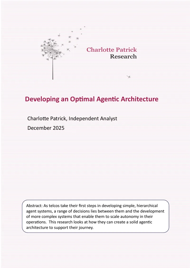 Developing an Optimal Agentic Architecture for Telcos