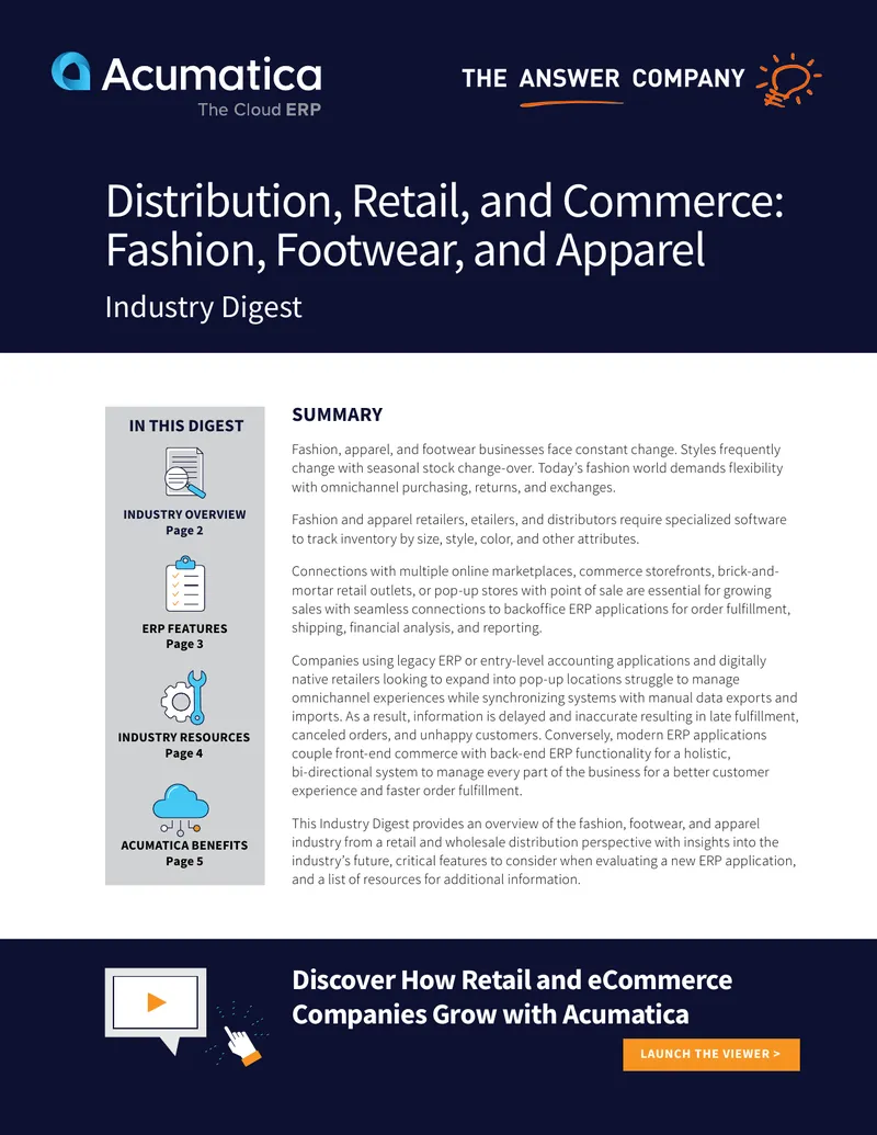Fashion Footwear and Apparel Industry Digest
