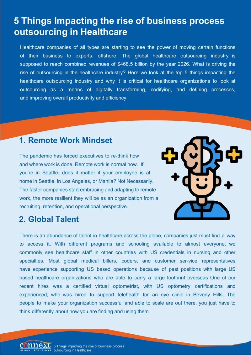 Factors Influencing Business Process Outsourcing in Healthcare