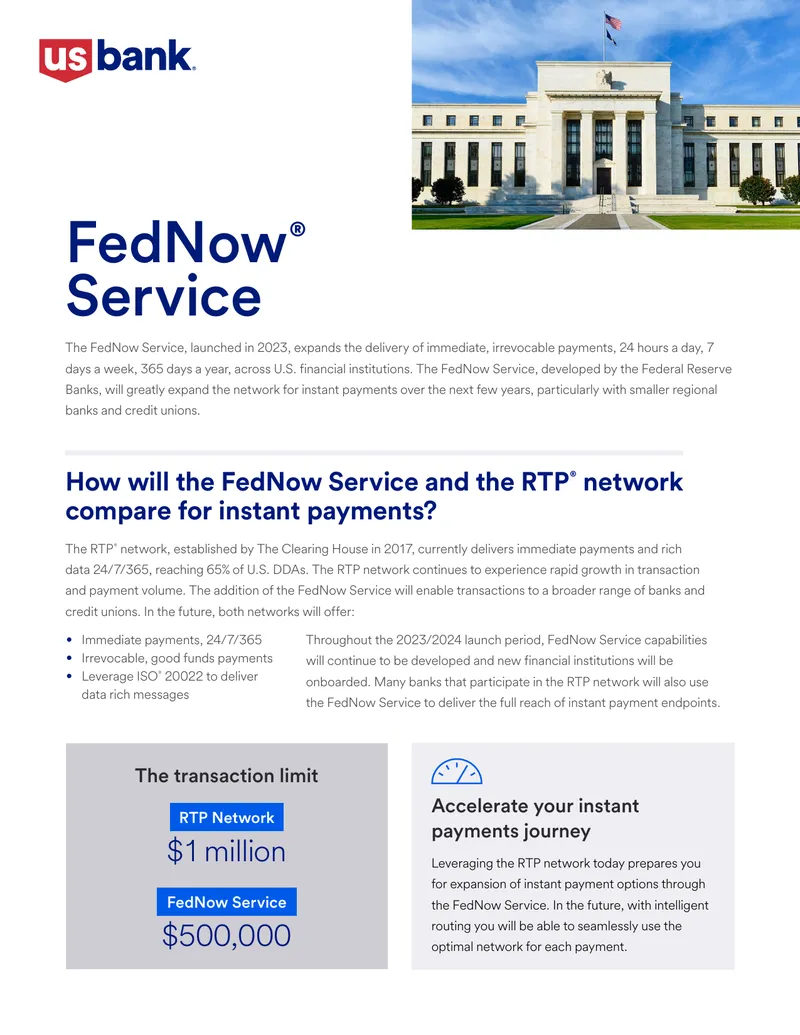 FedNow Service Instant Payment Overview