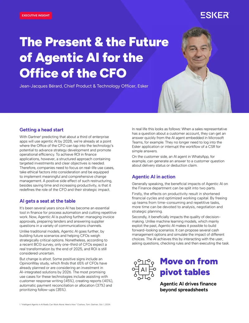 Agentic AI Applications for CFO Offices