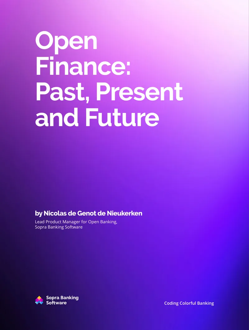 Open Finance: Definition and Regulatory Framework