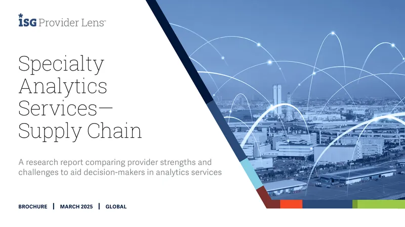 Specialty Analytics Services Supply Chain Research Report