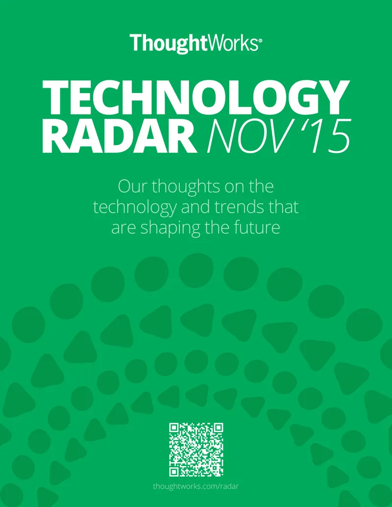 Technology Radar November 2015 Insights
