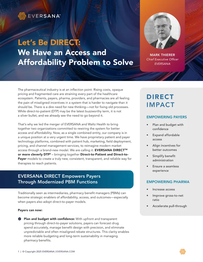 EVERSANA Direct Model for Market Access