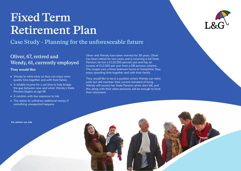Fixed Term Retirement Plan Case Study