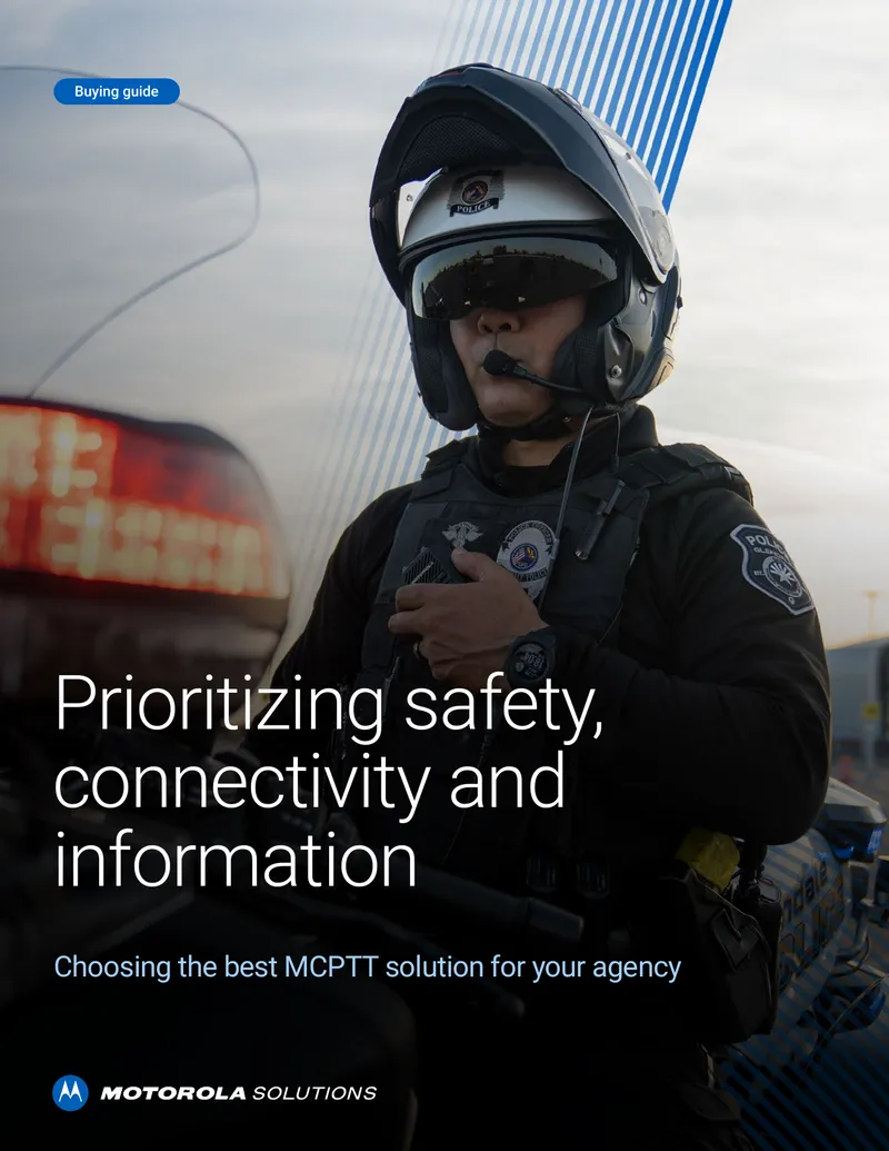 Guide to Selecting MCPTT Solutions for Public Safety