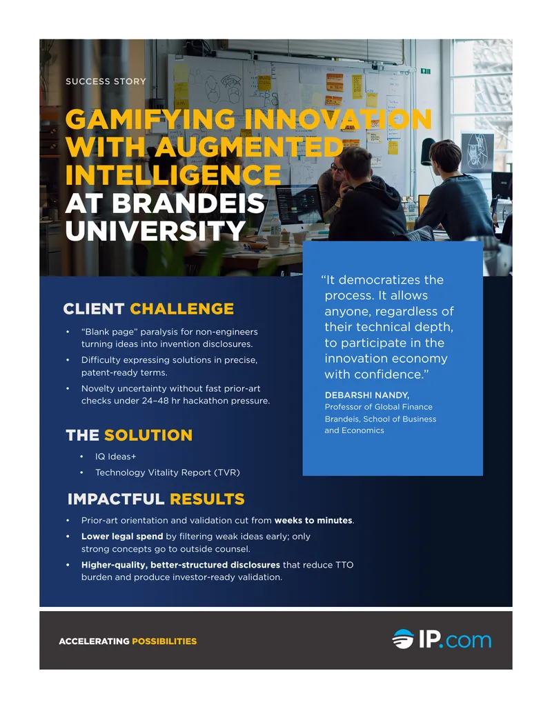 Gamifying Innovation with Augmented Intelligence at Brandeis University