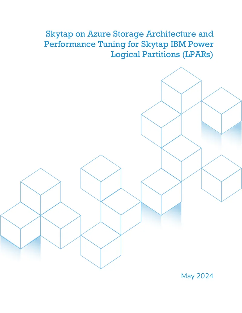 Skytap on Azure Storage Architecture and Performance Tuning