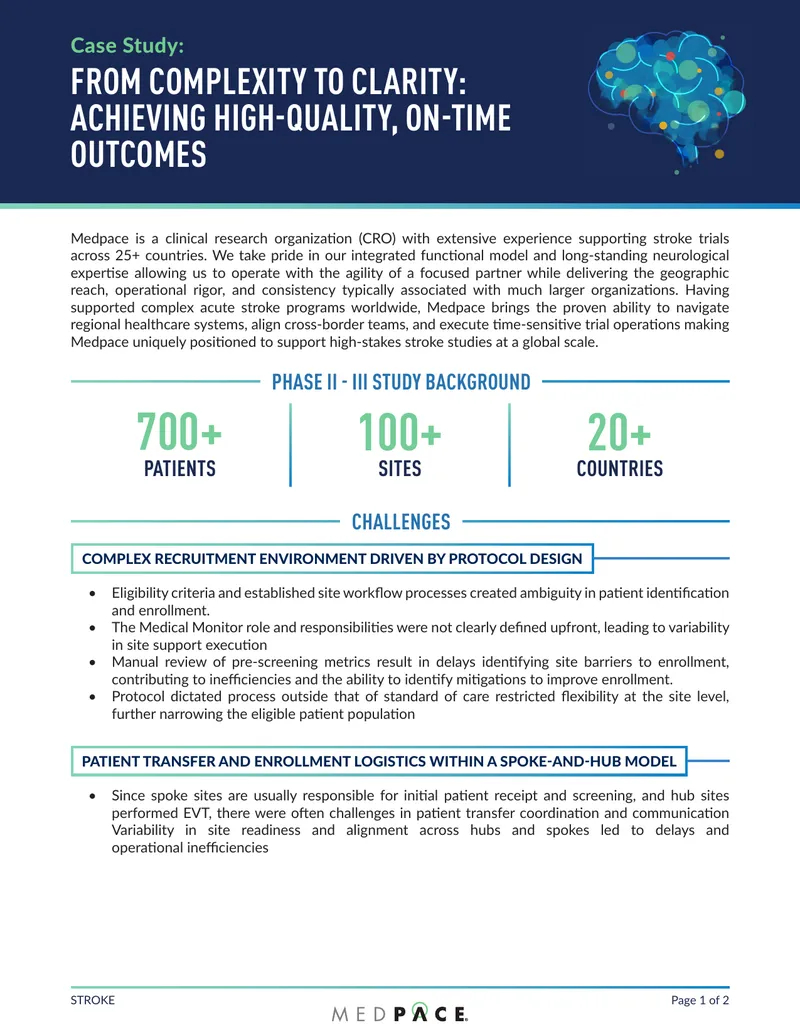 Achieving High-Quality Outcomes in Stroke Trials