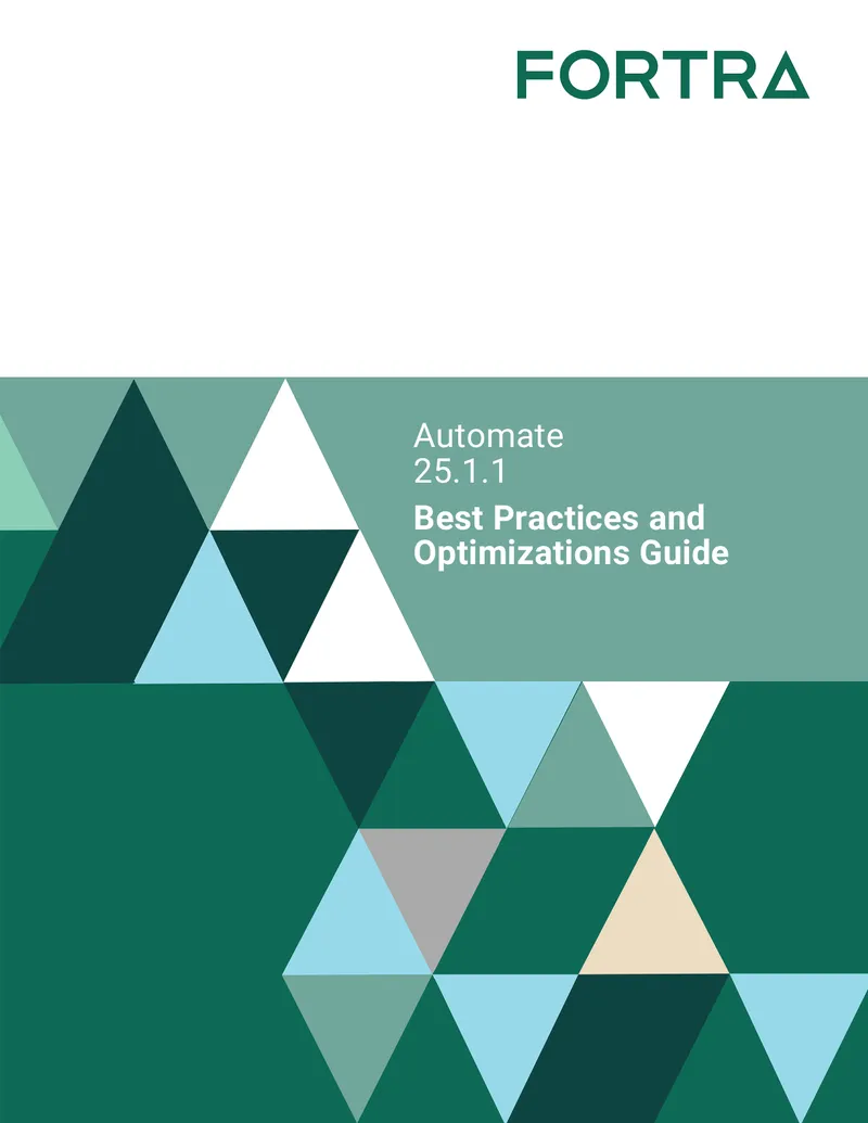 Best Practices and Optimizations Guide for Automate