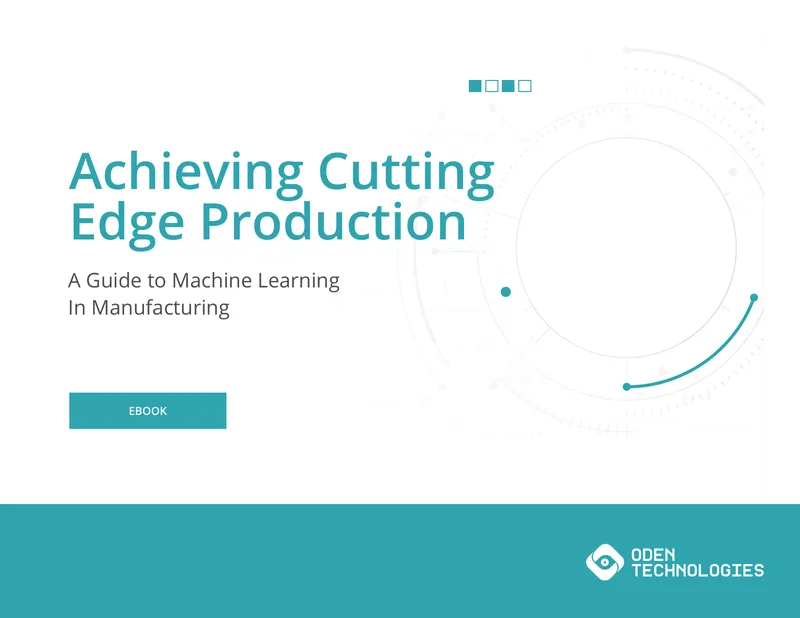 Guide to Machine Learning in Manufacturing