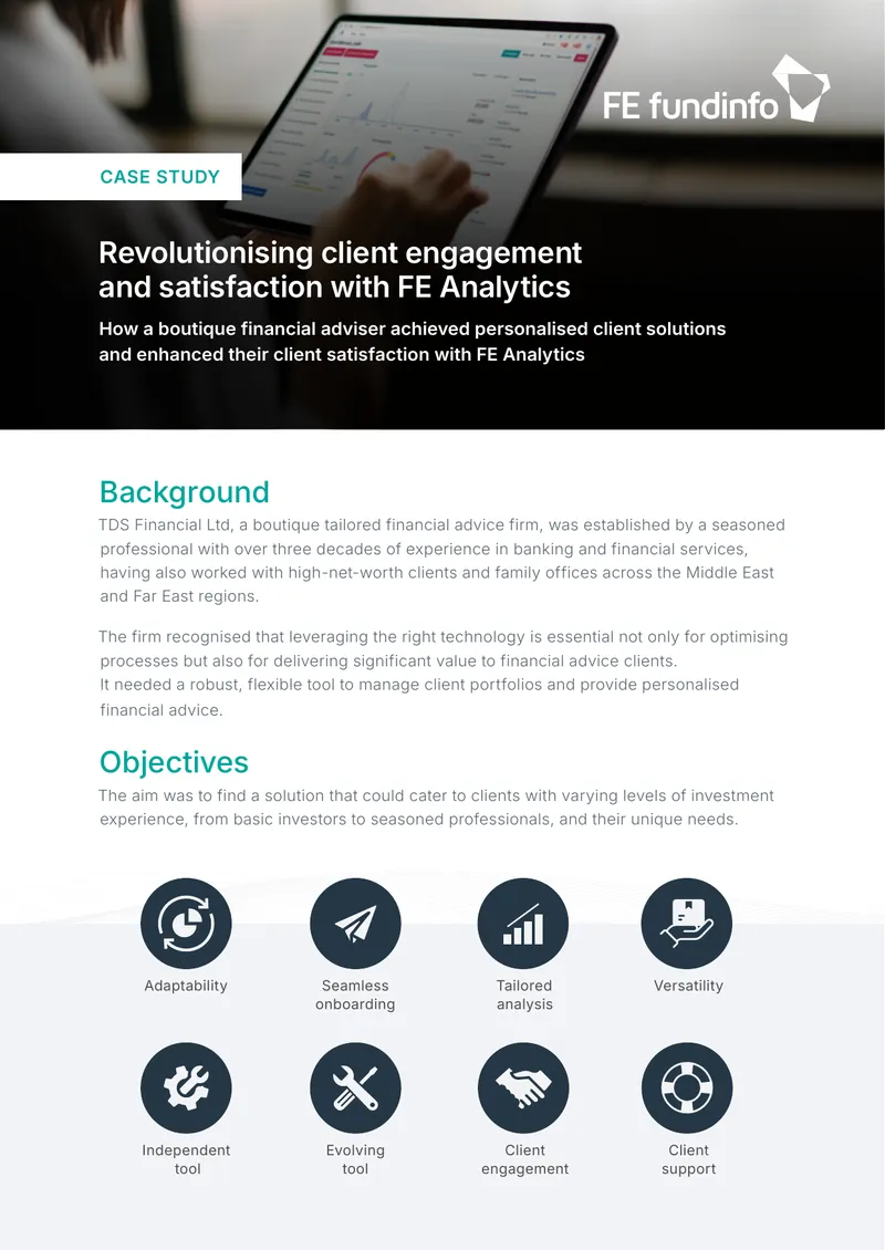 TDS Financial Ltd Case Study on FE Analytics