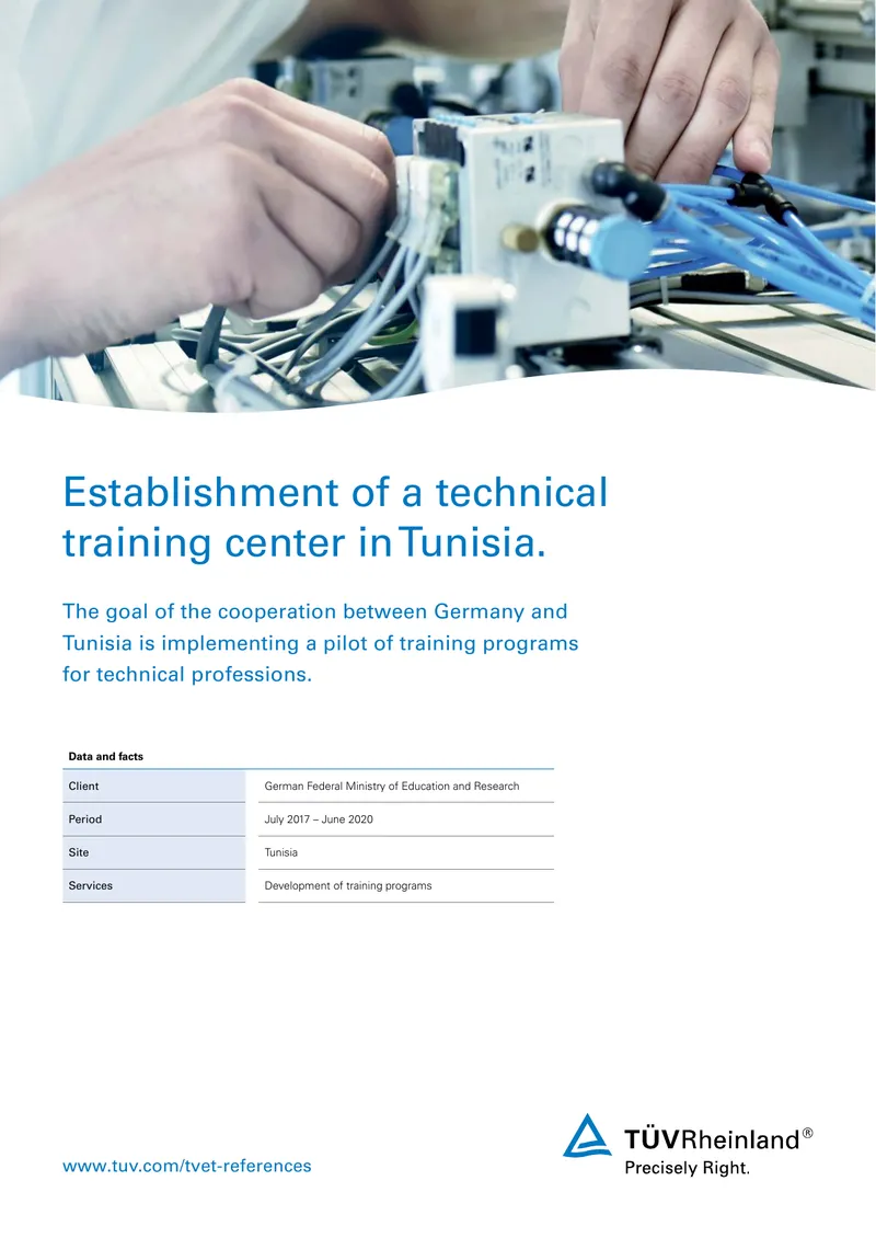 Technical Vocational Education and Training Development in Tunisia