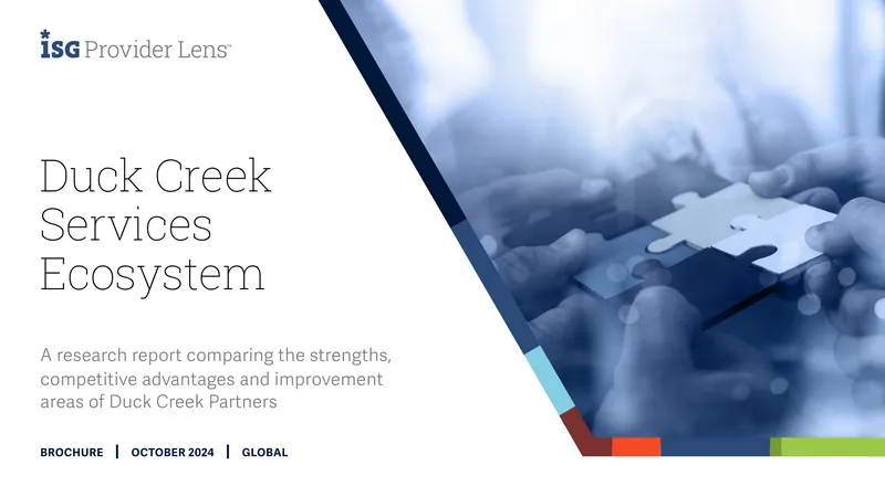 Duck Creek Services Ecosystem Research Report
