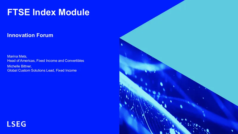 FTSE Index Module Customization Guide