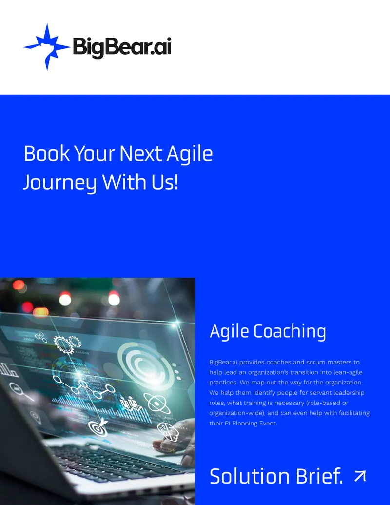 Agile Coaching and PI Planning Support Services