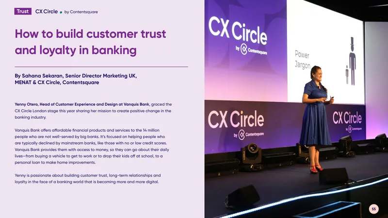Building Customer Trust and Loyalty in Banking