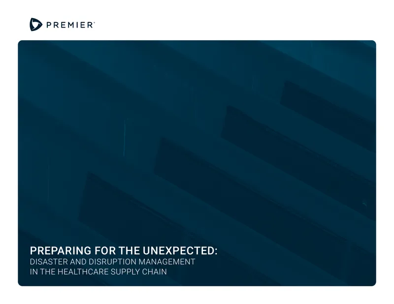 Disaster and Disruption Management in Healthcare Supply Chain preview page 1
