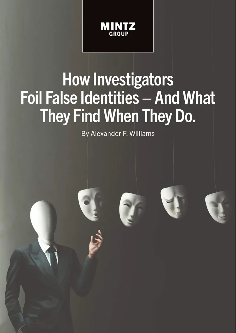 Investigative Techniques for Identifying False Identities preview page 1