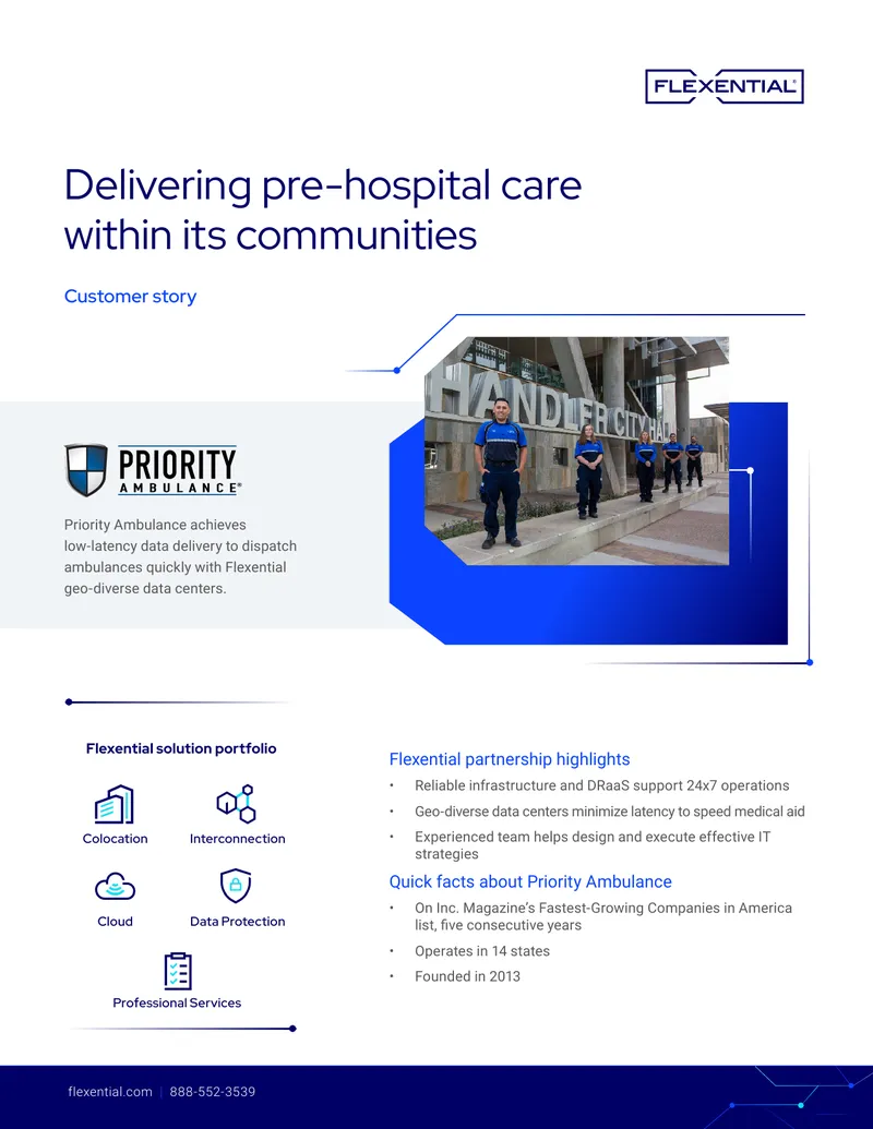 Priority Ambulance IT Infrastructure Enhancement
