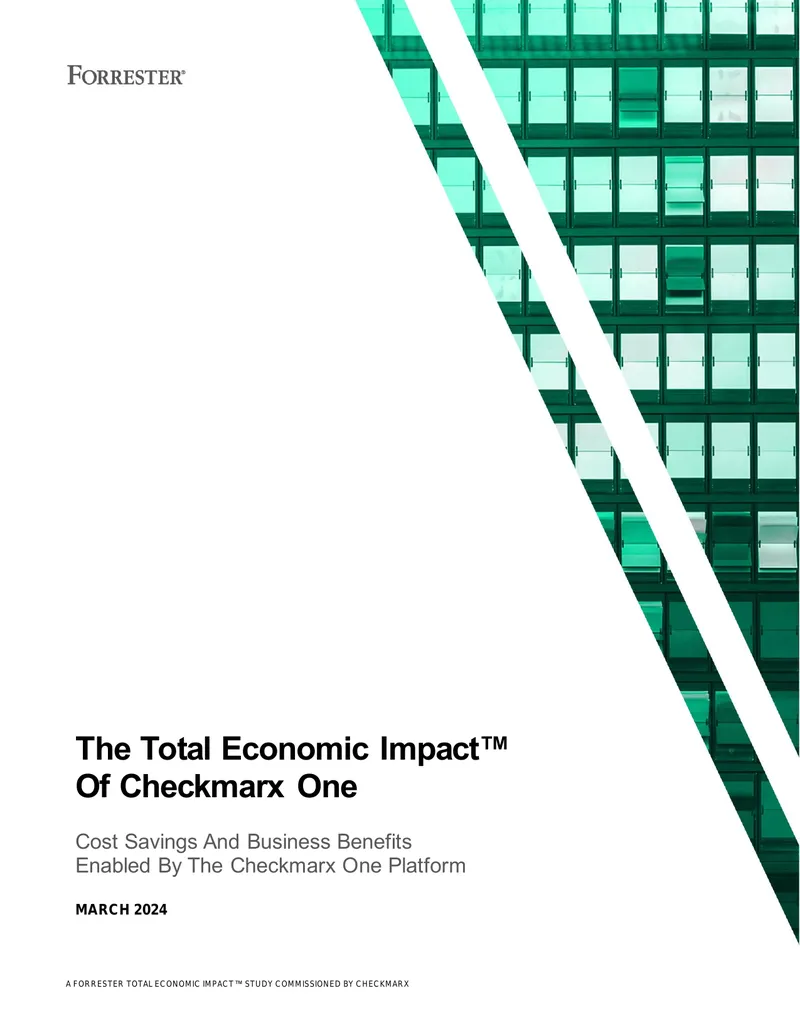 Total Economic Impact Study of Checkmarx One