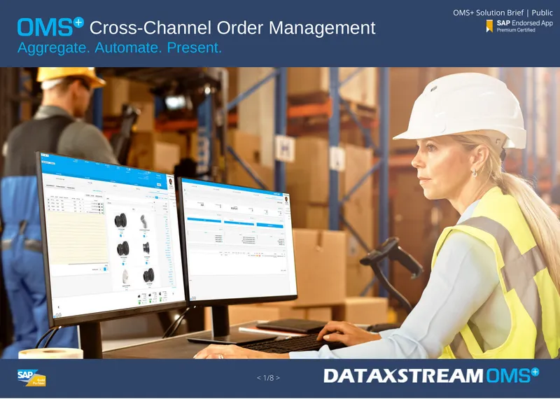 DataXstream OMS+ Cross-Channel Order Management Solution Brief