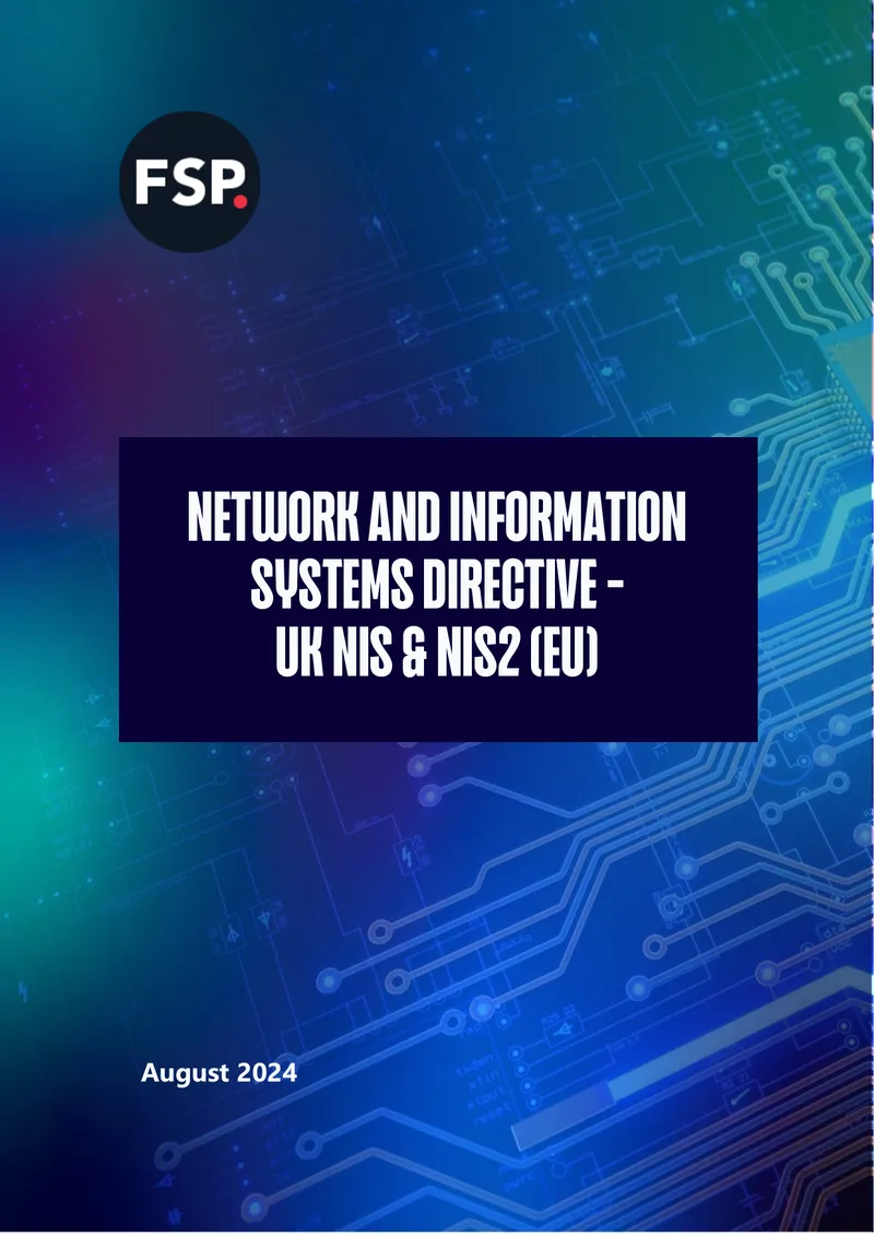 Network and Information Systems Directive Overview