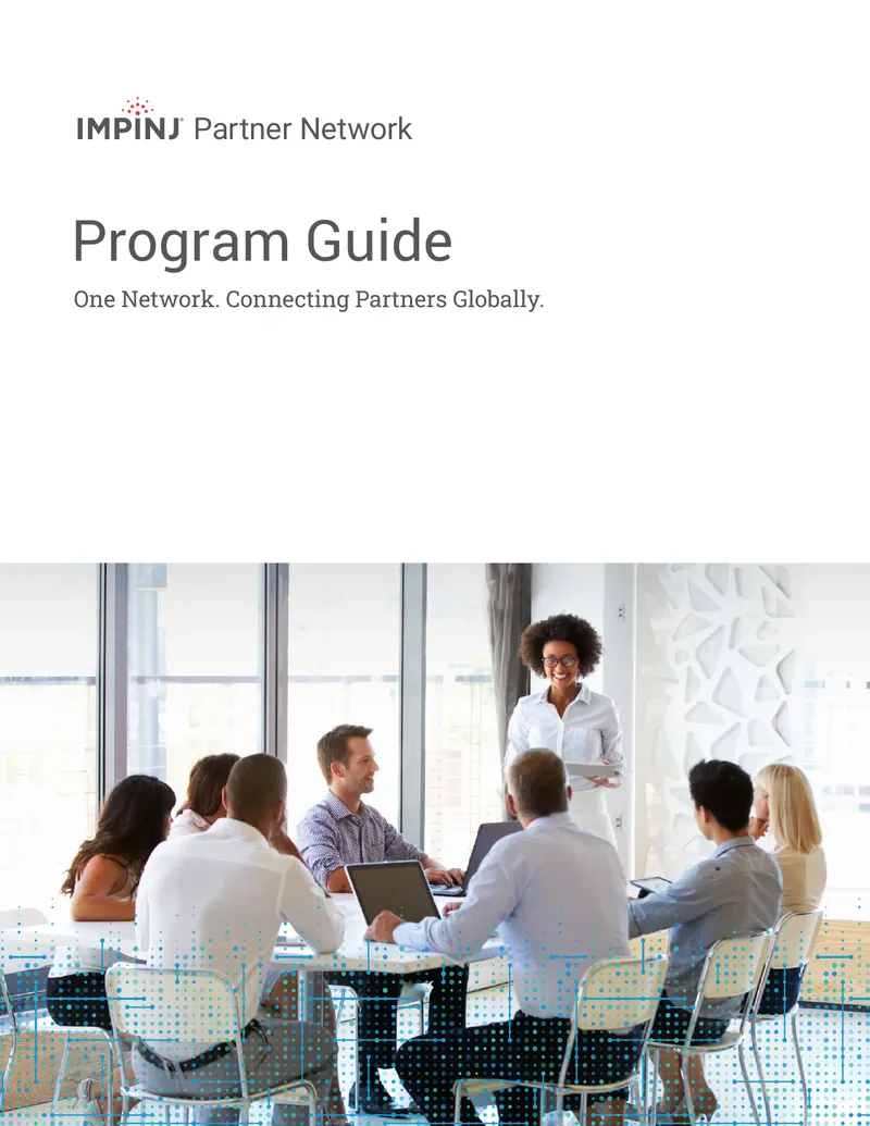 Impinj Partner Network Program Guide preview page 1