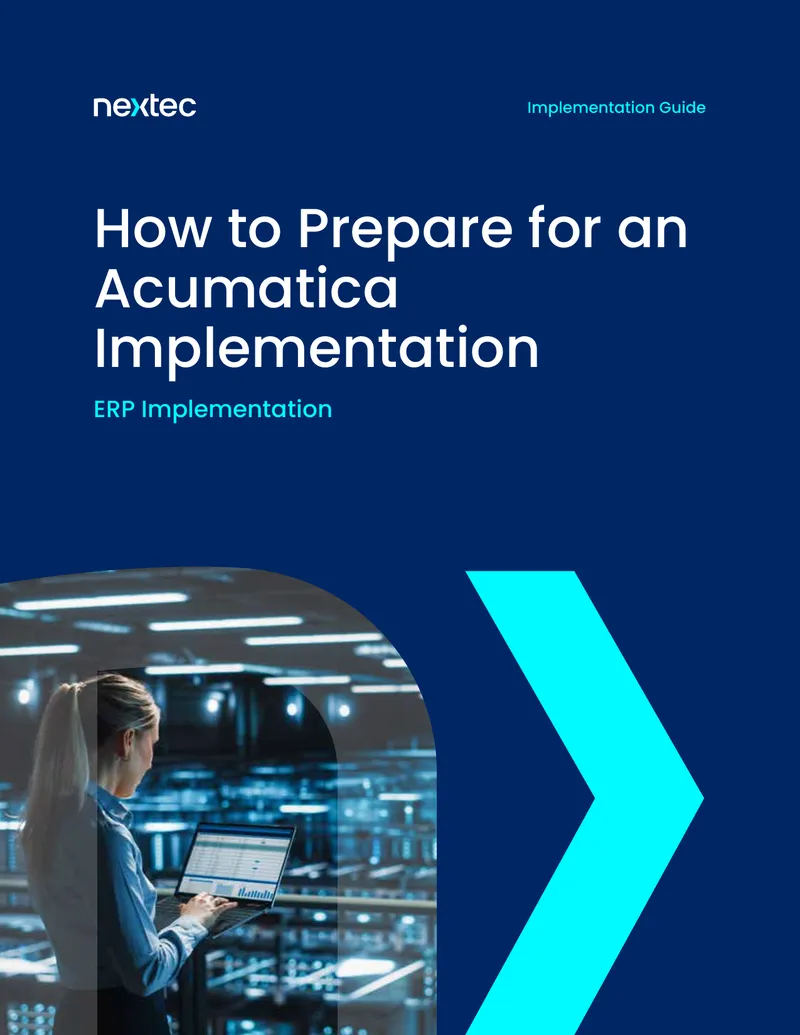 Acumatica ERP Implementation Preparation Guide