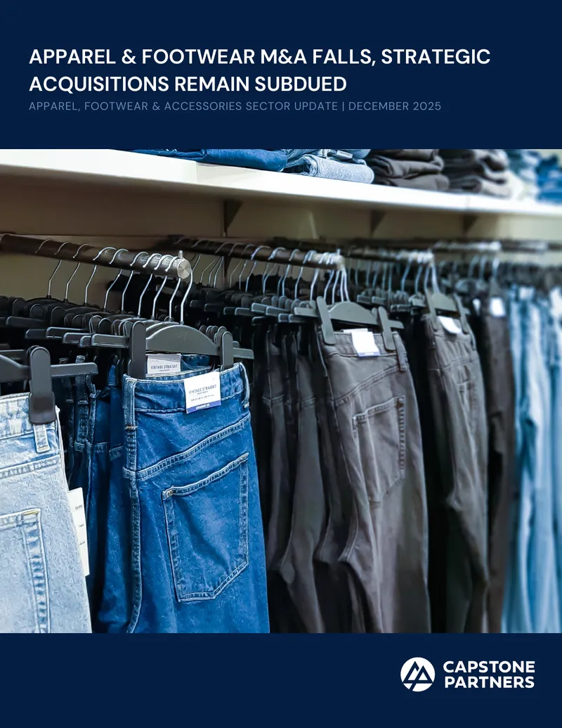 Apparel and Footwear M&A Market Analysis